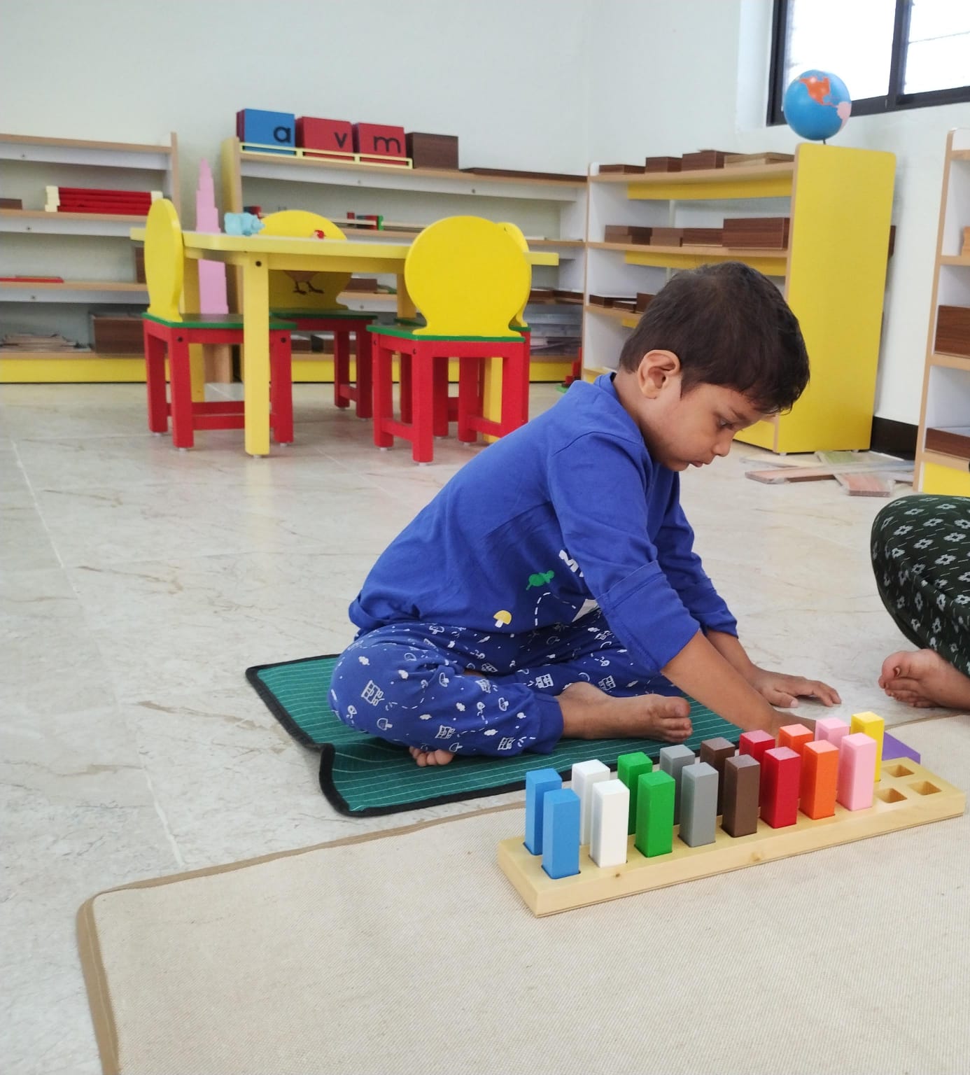 Children learning at UMAanG preschool